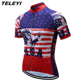 Cycling jersey Men Bike Jersey Top MTB bicycle clothing Short Sleeve Maillot Shirt Summer Roupa Ciclismo