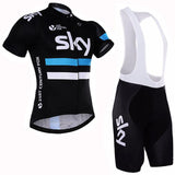 short Sleeve Cycling Jersey sky team sets specialized bicycle cheap cycle clothing Maillot Racing Bike Clothes jersey
