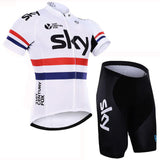 short Sleeve Cycling Jersey sky team sets specialized bicycle cheap cycle clothing Maillot Racing Bike Clothes jersey