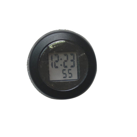Bike Bicycle Headset Stem Watch Computer Bike Vehicle Clock Cycling Head Parts Timepiece Headset Top Cap Stem Cover For MTB