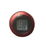 Bike Bicycle Headset Stem Watch Computer Bike Vehicle Clock Cycling Head Parts Timepiece Headset Top Cap Stem Cover For MTB