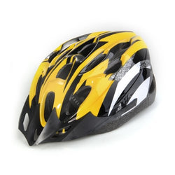 Good deal Yellow Black Mountain Road Bicycle Bike Cycling Safety Unisex Helmet +Visor L