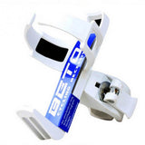 Portable Mountain bicycle adjustable water bottle holder bike 360 degrees rack rotary Clip