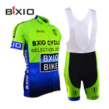 Bxio Bike Team Cycling Sets Breathable Summer Fluorescence Green Cycle Cloth Quick Dry Racing Bike Clothes De Ropa Ciclismo