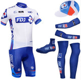 pro Blue cycling jersey quick dry breathable cycling shirts bike shorts set gel pad cycle Maillot Culotte full set HOT