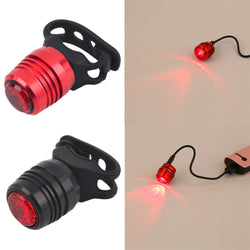 USB Rechargeable 3-Mode Bike Tail Lamp Bike Bicycle Tail Rear Warning Red Light