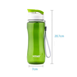 560ML / 590ML Sports Water Bottle Safety PC Leak Proof Cycling Hiking Camping Travel water bag
