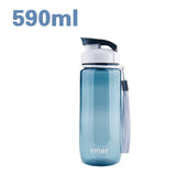 560ML / 590ML Sports Water Bottle Safety PC Leak Proof Cycling Hiking Camping Travel water bag