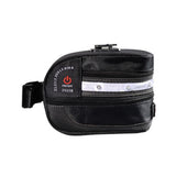 Bicycle Saddle Bag Outdoor Cycling Bike Back Seat Tail Pouch Package With LED Warning Lights Taillight