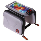 Outdoor MTB Road Bicycle Top Tube Pannier Frame Saddle Bag 5.5inch Smart Phone Bag Bike Tube Bag Bicycle Pouch Phone Holder