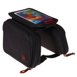Outdoor MTB Road Bicycle Top Tube Pannier Frame Saddle Bag 5.5inch Smart Phone Bag Bike Tube Bag Bicycle Pouch Phone Holder