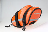 Outdoor Seat Bike Bag Leather Waterprof Frame Saddle Bag Portable Sport Cycling Bicycle Pouch Package