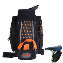 High-quality Bike Tail Bag Bicycle Saddle Bag Back Seat Tail Pouch Personalized Riding Equipment