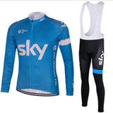 professional bicycle wear autumn keeping long-sleeved jacket chinese-style chest covering the sky cycling jersey