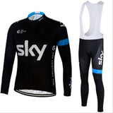 professional bicycle wear autumn keeping long-sleeved jacket chinese-style chest covering the sky cycling jersey