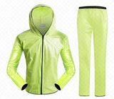 Cycling Sets Outdoor Compressed Waterproof Windproof Suit Bicycle Raincoat Long Sleeve Clothing Men Windshield Bike jerseys