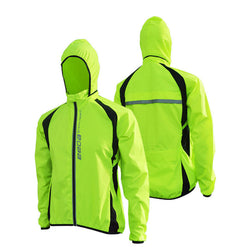 Breathable Windproof Softshell Cycling Jackets Ultra-light Waterproof Raincoat Bike Bicycle Coat Reflective Cycling Clothing