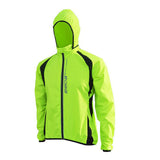 Breathable Windproof Softshell Cycling Jackets Ultra-light Waterproof Raincoat Bike Bicycle Coat Reflective Cycling Clothing