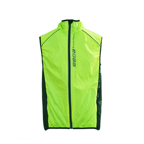 Windproof Cycling Sportswear Men Jerseys Women Cycle Clothing Windcoat Breathable Bike Jacket Bicycle Sleeveless Cycling Vest