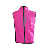 Windproof Cycling Sportswear Men Jerseys Women Cycle Clothing Windcoat Breathable Bike Jacket Bicycle Sleeveless Cycling Vest