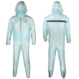 Men's Cycling Rain Jacket With Ultralight Waterproof Bike Bicycle Raincoat Skinsuit Sports Suit Wind Coat