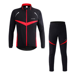 Winter Men & Women Cycling Sets Bicycle Sportswear Suits Autumn Winter Fleece Long Sleeve