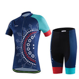 Women Cycling Sets Outdoor Sports Bicicleta Jacket Bicycle Bike Short Sleeve Shirt Ropa Ciclismo Clothing