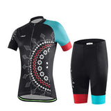 Women Cycling Sets Outdoor Sports Bicicleta Jacket Bicycle Bike Short Sleeve Shirt Ropa Ciclismo Clothing