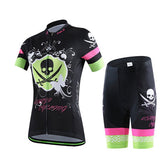 Women Cycling Sets Outdoor Sports Bicicleta Jacket Bicycle Bike Short Sleeve Shirt Ropa Ciclismo Clothing