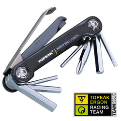 pro-quality Topeak TT2552 Carbon Mini 9 Pro CB/9 muliti-Function Bike bicycle folding Multi Tool repair tools set