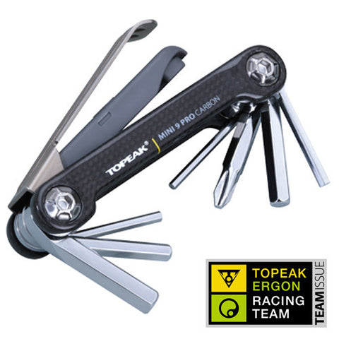 pro-quality Topeak TT2552 Carbon Mini 9 Pro CB/9 muliti-Function Bike bicycle folding Multi Tool repair tools set