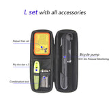 Cycling Tool Capsule Boxes Bottle Bags Repair Tools Kit Set Tire Repair Kits Bike Boxes Bicycle Tool Pump Tire Pressure