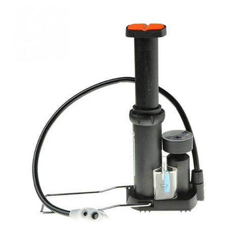 Mini Portable High-pressure Bicycle Pump Pedal Cycling Pumps Straddling Inflator for Mountain Bike