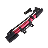 Pocket MTB Inflator Bike Pump Aluminum Alloy Mini Portable Bicycle Tire Pump Ultralight Cycling Air Wheel Pumps Biking Riding