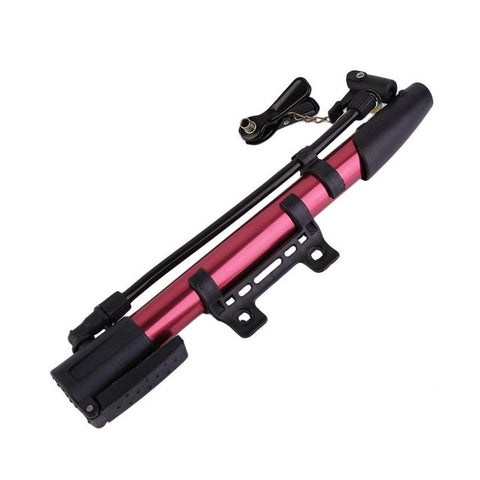 Pocket MTB Inflator Bike Pump Aluminum Alloy Mini Portable Bicycle Tire Pump Ultralight Cycling Air Wheel Pumps Biking Riding