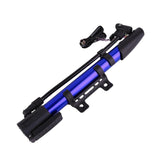 Pocket MTB Inflator Bike Pump Aluminum Alloy Mini Portable Bicycle Tire Pump Ultralight Cycling Air Wheel Pumps Biking Riding