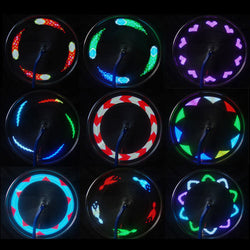 14 LED Cycling Bicycle Bikes Wheel Signal Tire Spoke Light