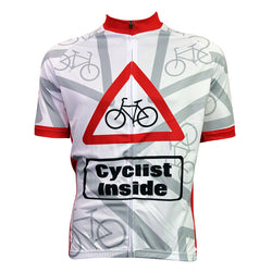 New Cyclist Inside Alien SportsWear Mens Cycling Jersey Cycling Clothing Bike Shirt